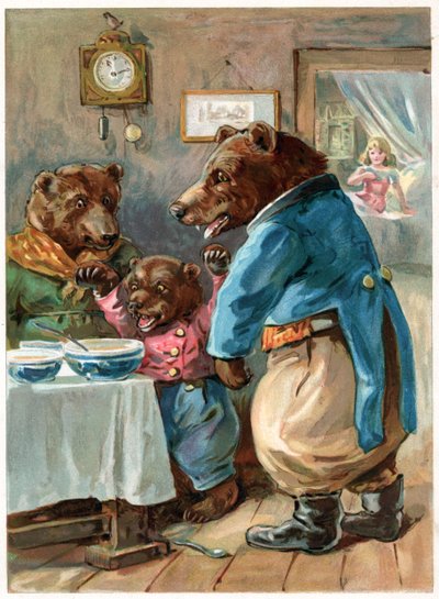 "Chi ha mangiato la mia pappa?", illustrazione da 