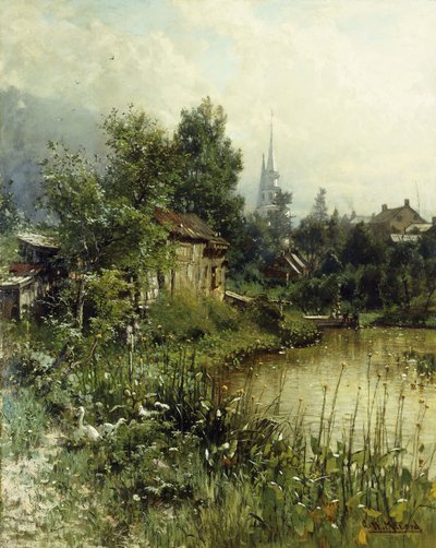 Uno scorcio di Morristown, New Jersey da George Herbert McCord