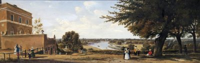 Vista da Richmond Hill con Wick a sinistra, 1837 da George Hilditch