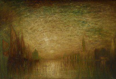 Tramonto veneziano, c.1900-19 da George Hirst Bogert