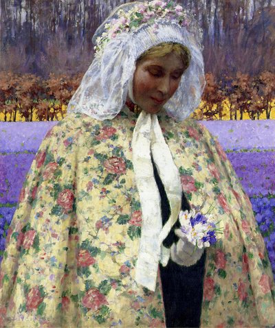 Pasqua, una sposa in Brabante, c.1904 da George Hitchcock