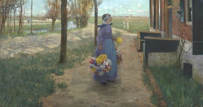 Fioraia in Olanda, 1887 da George Hitchcock