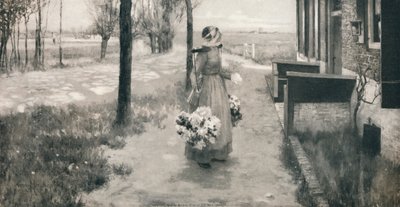 Ragazza dei fiori in Olanda, 1887, 1912 da George Hitchcock