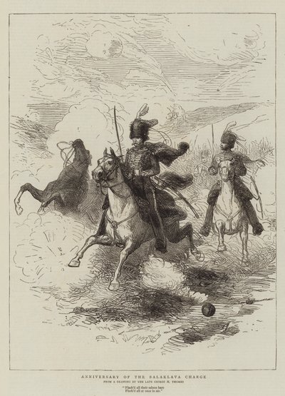 Anniversario della carica di Balaklava da George Housman Thomas