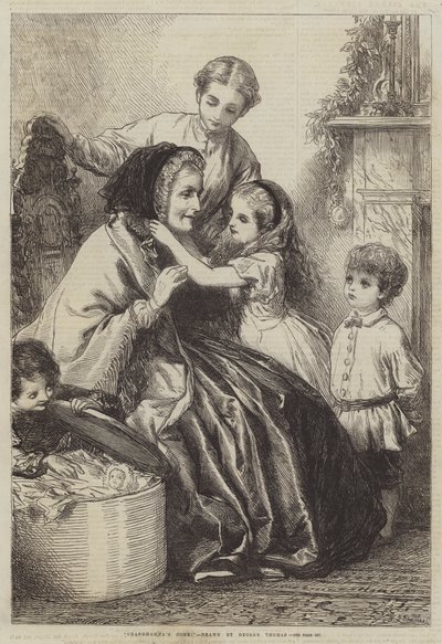 È arrivata la nonna! da George Housman Thomas