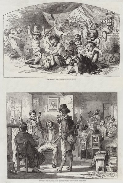 Il giorno di San Patrizio da George Housman Thomas