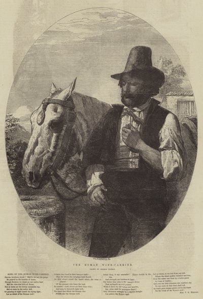 Il portatore di vino romano da George Housman Thomas