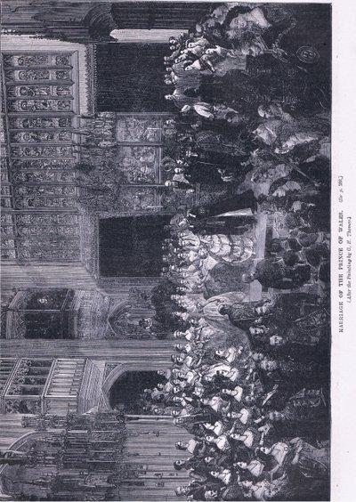 Il matrimonio del Principe di Galles da George Housman Thomas