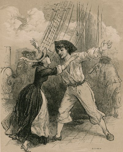 Susan dagli occhi neri da George Housman after Thomas