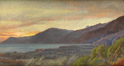 Vista da Bordighera, 1882 da George Howard