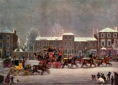 Avvicinamento al Natale da George Hunt