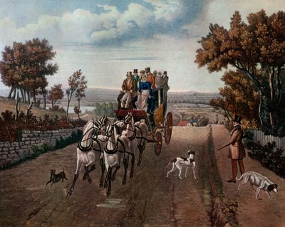 Diligenza, 1827 1927 da George Hunt