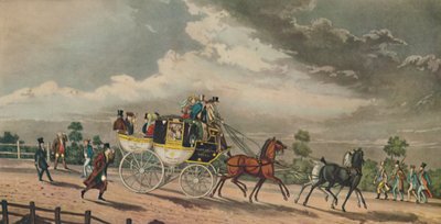 Diligenza, c1825, 1929 da George Hunt