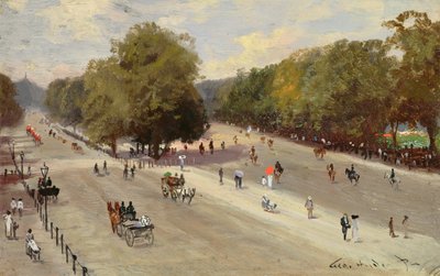Rotten Row, Hyde Park Corner da George Hyde Pownall