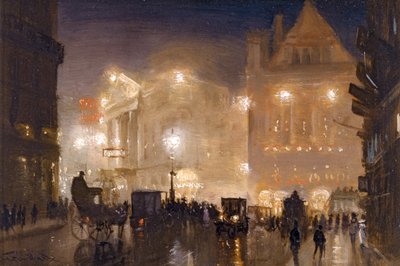Il mercato del fieno, Londra da George Hyde Pownall