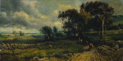 Nuvole soffici, 1881 da George Inness