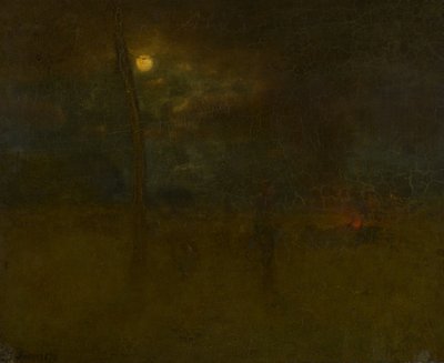 La luna di notte da George Inness