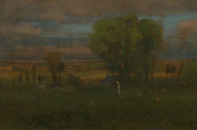 Crepuscolo in Italia da George Inness
