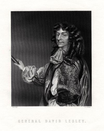 David Leslie, Lord Newark, ufficiale di cavalleria e generale nella guerra civile inglese, XIX secolo da George J. Stodart