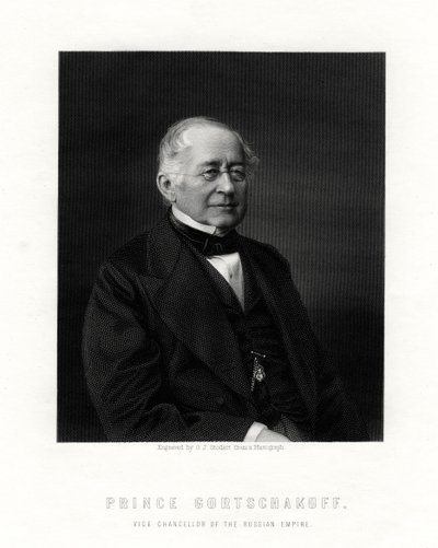 Principe Gorchakov, diplomatico russo, XIX secolo da George J. Stodart