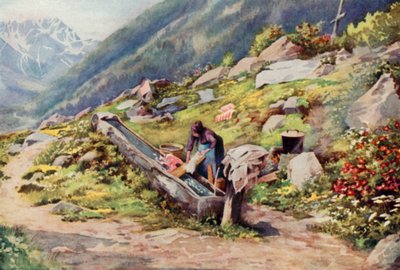 Nella Valle di Chamonix da George Jackson Flemwell