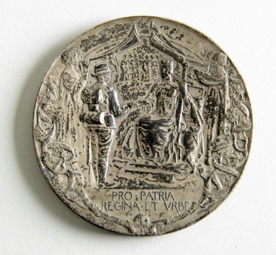 Medaglia per commemorare il ritorno dei Volontari Imperiali della Città dalla Guerra dei Boeri da George James Frampton