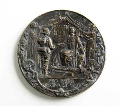 Medaglia per commemorare il ritorno dei City Imperial Volunteers dalla Guerra Boera da George James Frampton