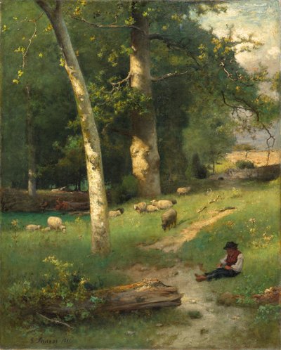 Sotto il verde bosco da George Jnr. Inness