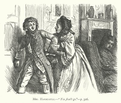 Illustrazione per Lei Si Abbassa Per Conquistare da George John Pinwell