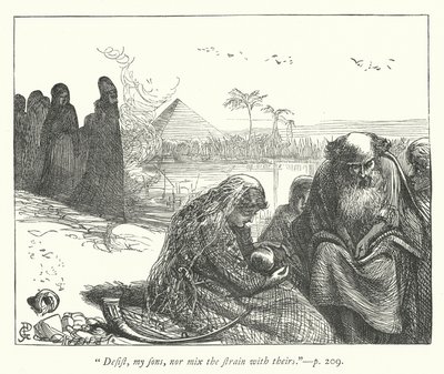 Illustrazione per La cattività da George John Pinwell