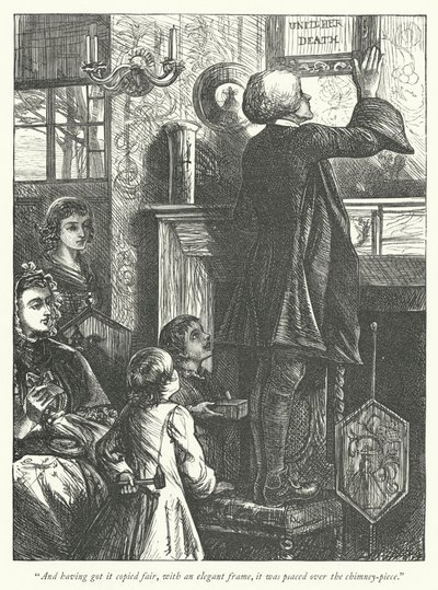 Illustrazione per Il vicario di Wakefield da George John Pinwell