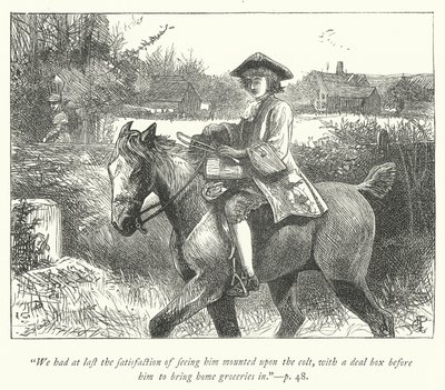 Illustrazione per Il vicario di Wakefield da George John Pinwell