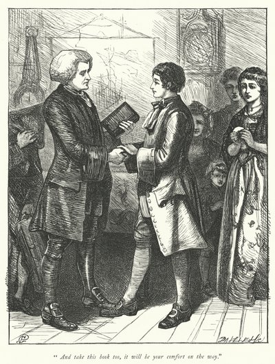 Illustrazione per Il Vicario di Wakefield da George John Pinwell