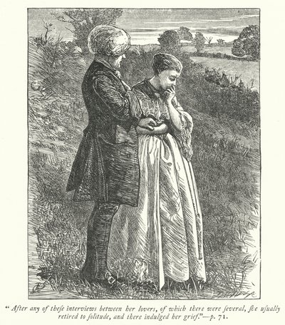 Illustrazione per Il Vicario di Wakefield da George John Pinwell