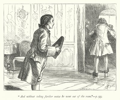 Illustrazione per Il Vicario di Wakefield (incisione) da George John Pinwell