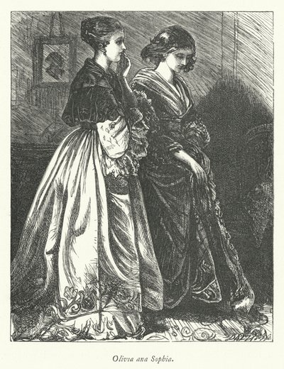 Illustrazione per Il Vicario di Wakefield da George John Pinwell