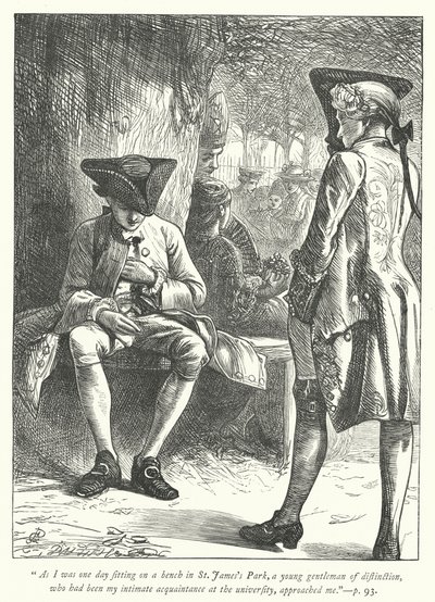 Illustrazione per Il Vicario di Wakefield da George John Pinwell