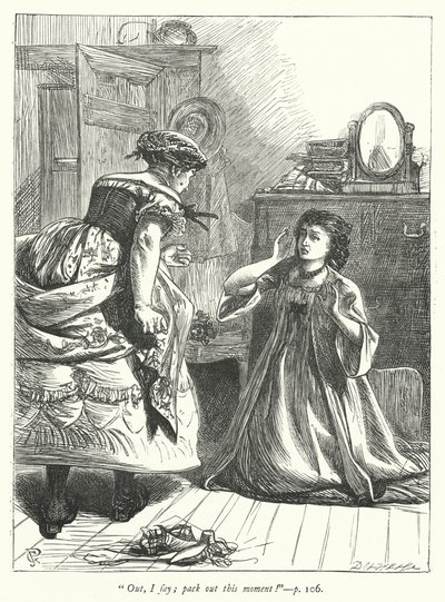 Illustrazione per Il Vicario di Wakefield da George John Pinwell