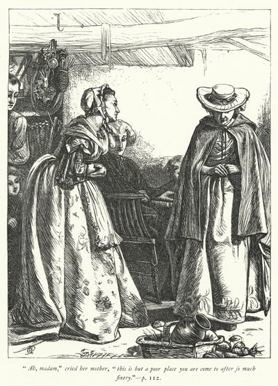 Illustrazione per Il Vicario di Wakefield da George John Pinwell
