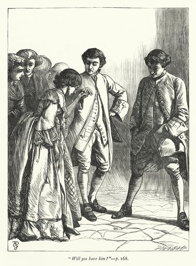 Illustrazione per Il Vicario di Wakefield da George John Pinwell