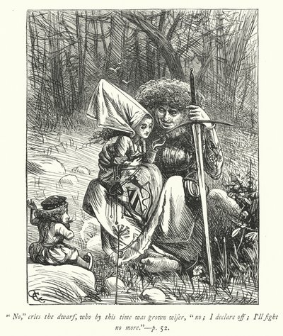 Illustrazione per Il vicario di Wakefield (incisione) da George John Pinwell
