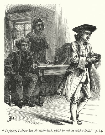 Illustrazione per Il vicario di Wakefield (incisione) da George John Pinwell