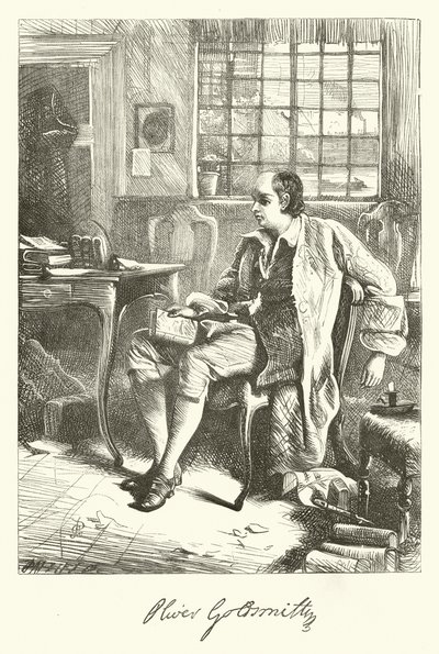 Oliver Goldsmith da George John Pinwell