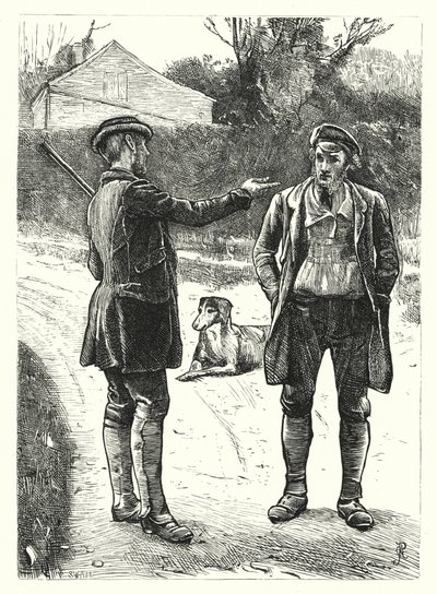Il guardiacaccia da George John Pinwell