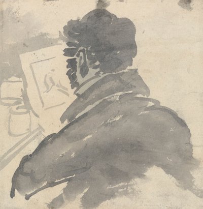 Studio di J.M.W. Turner che disegna da George Jones