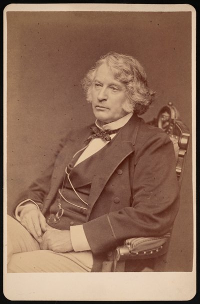 Ritratto di Charles Sumner 1811-1874, prima del 1874 da George K Warren