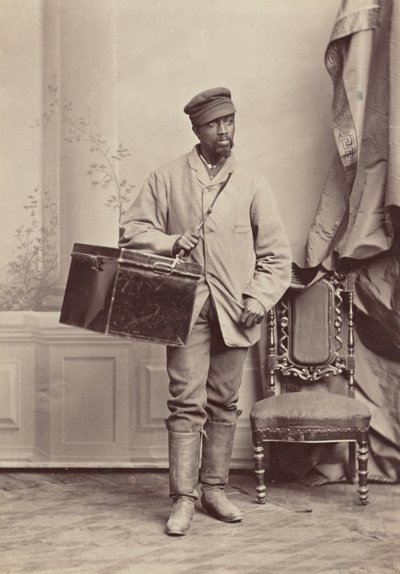 Ritratto di un uomo [verso], c. 1869 da George K Warren