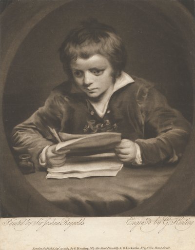Il Ragazzo Studioso da George Keating