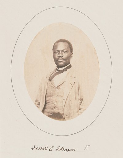 James Collins Johnson, Università di Princeton, 1860 (foto) da George Kendall Warren