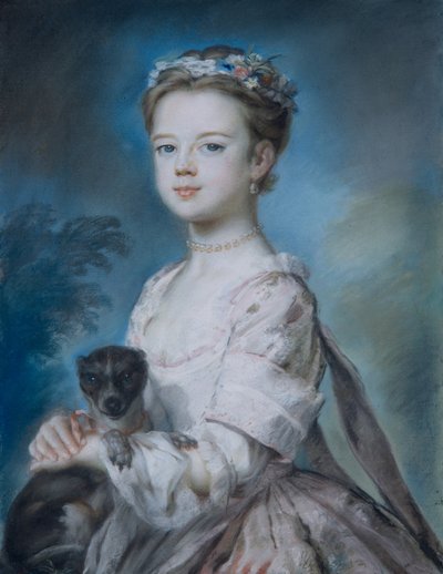 Ritratto di Lady Charlotte Boyle da George Knapton